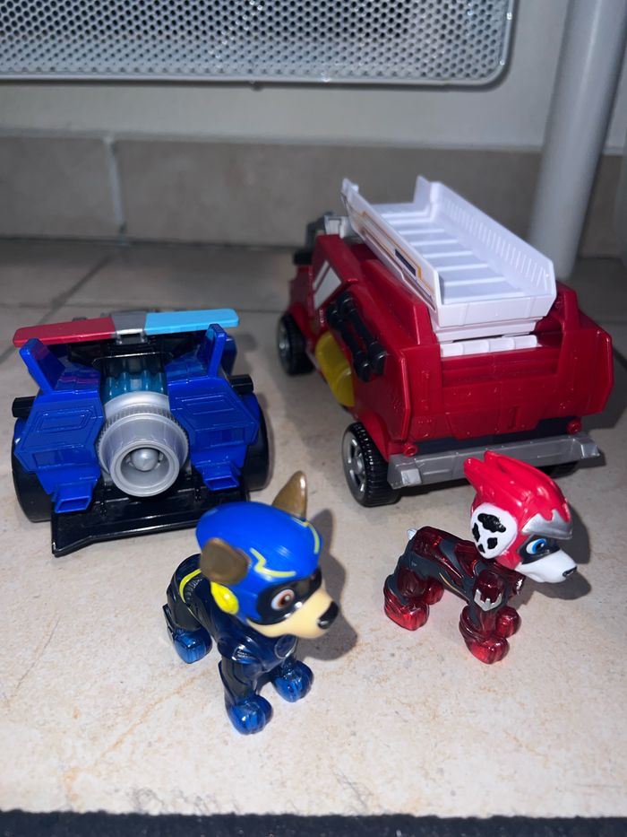 Véhicules + Figurines Paw patrol - photo numéro 3