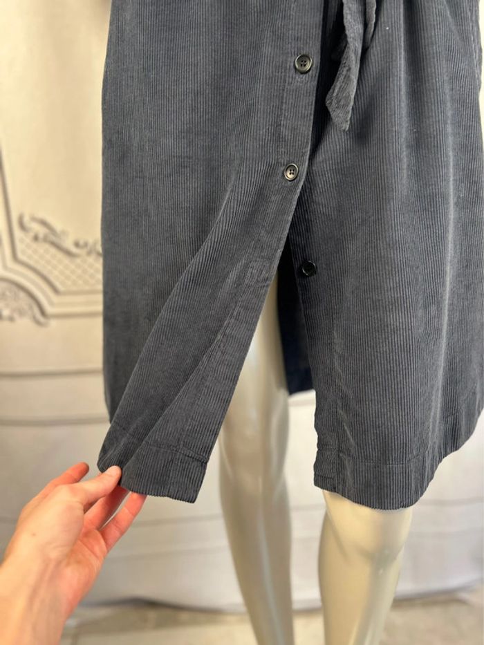 Robe longue en velours marine Hartford T2 / M neuve - photo numéro 4