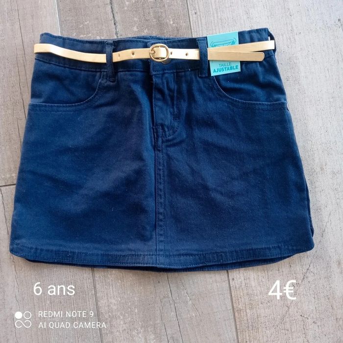 Jupe - ceinture 6 ans