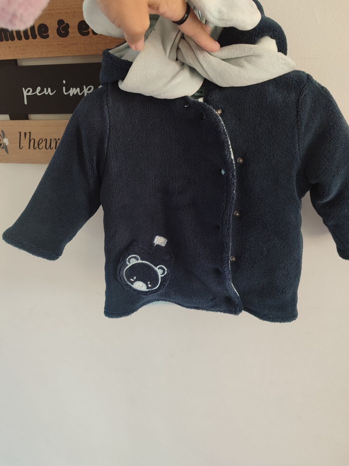 Veste avec écharpe garçon - photo numéro 3