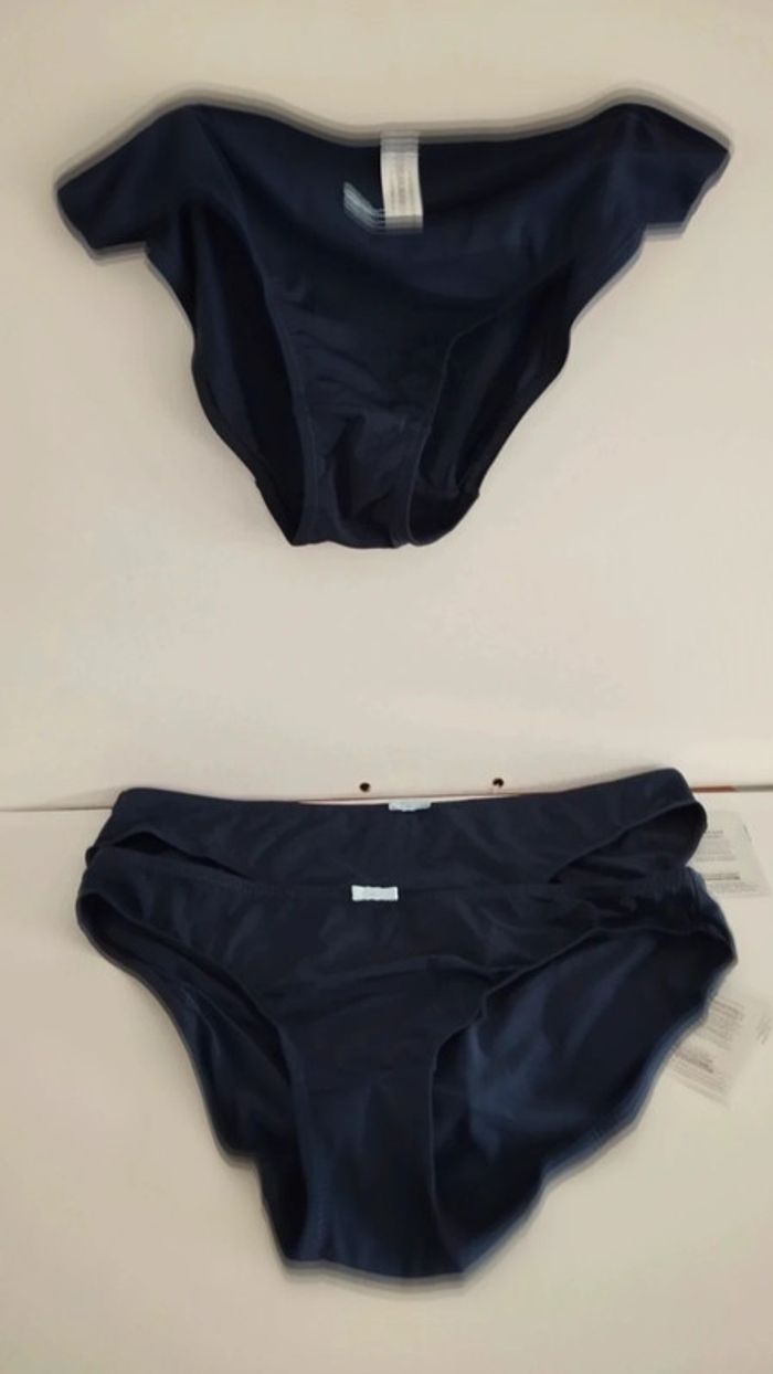 Lot de 3 culottes bleu marine taille 36