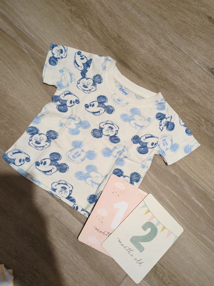 Tee-shirt 9-12mois Mickey