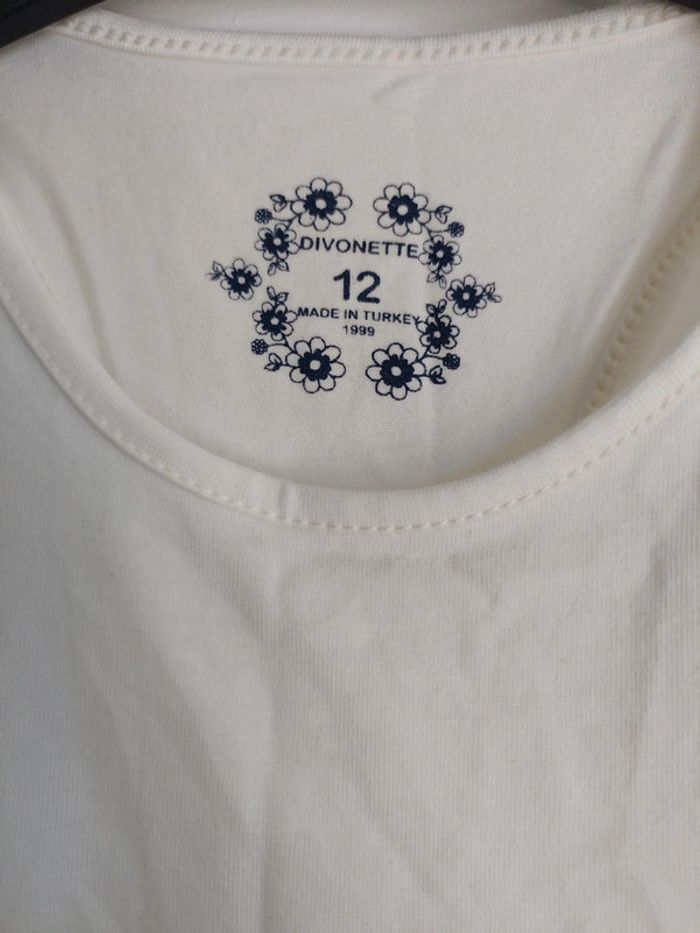 Lot 2 débardeurs fille Taille 12 ans Très bon état - photo numéro 7