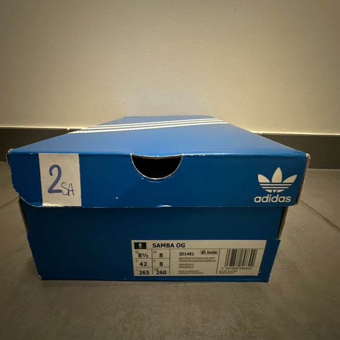 Adidas samba OG marron neuve taille 42