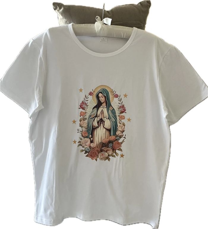 Tee-shirt vierge taille L