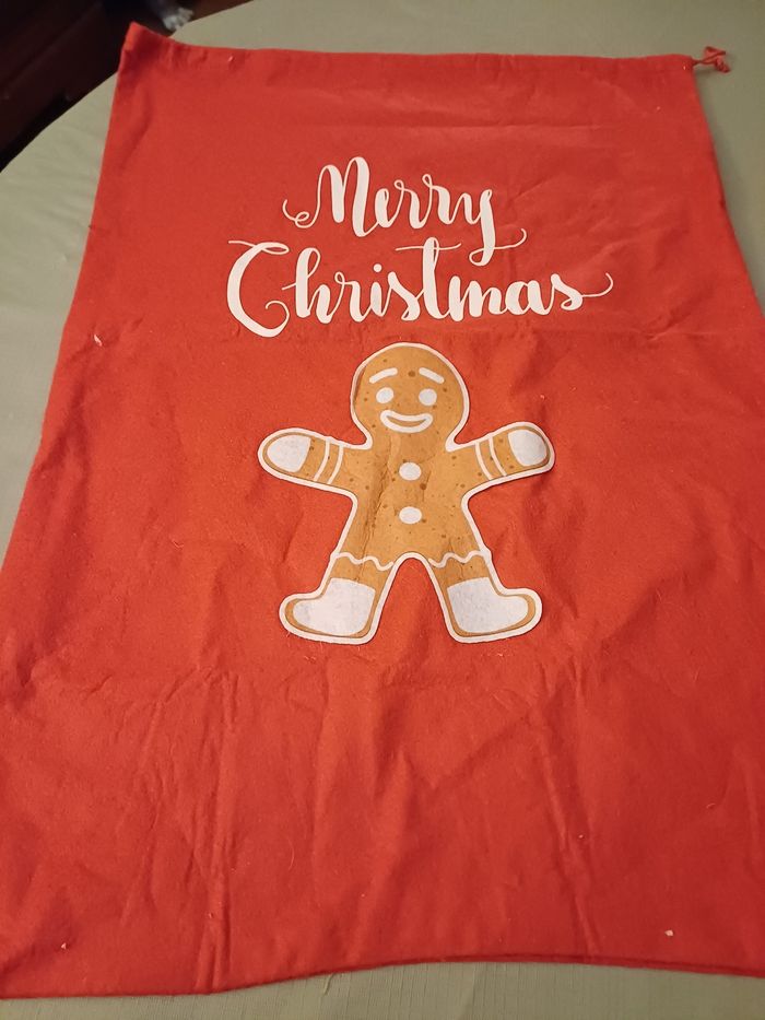 Sac à jouet pain d'épices