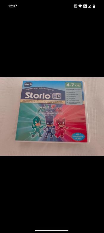 Jeu storio pyjamasques