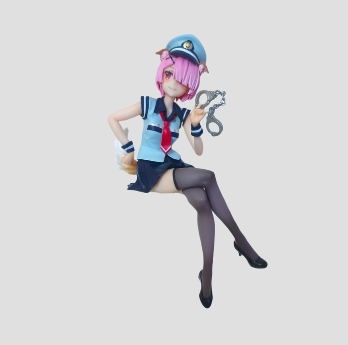 Figurine officielle FuRyu – Ram - Noodle Stopper – Police Dog-eared – Re:ZERO - photo numéro 4