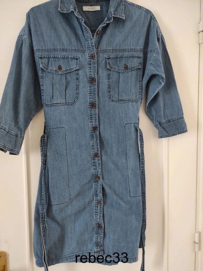 Robe jean Promod manches 3/4 - photo numéro 2