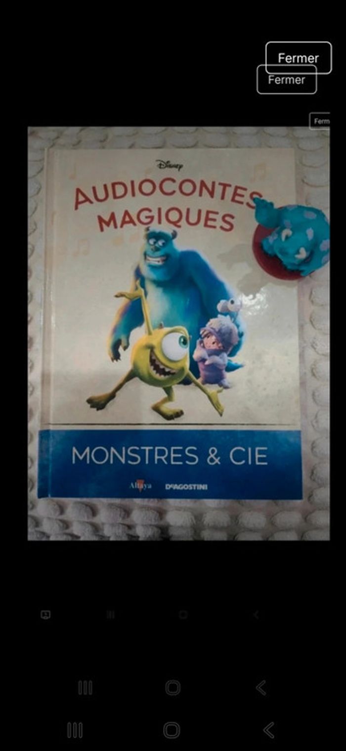 22ēme audioconte altaya deagostini livre&figurine disney audio compte comte magique magic