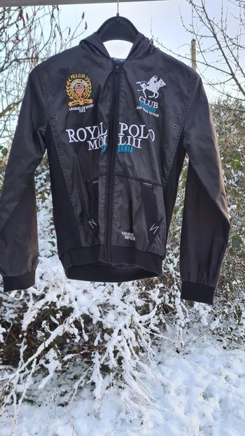 Blouson neuf coupe vent " royal polo"