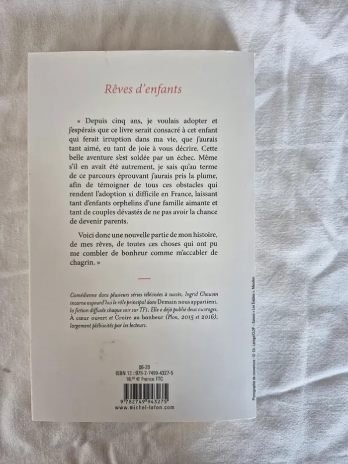 Ingrid Chauvin Rêves d'enfants - photo numéro 2