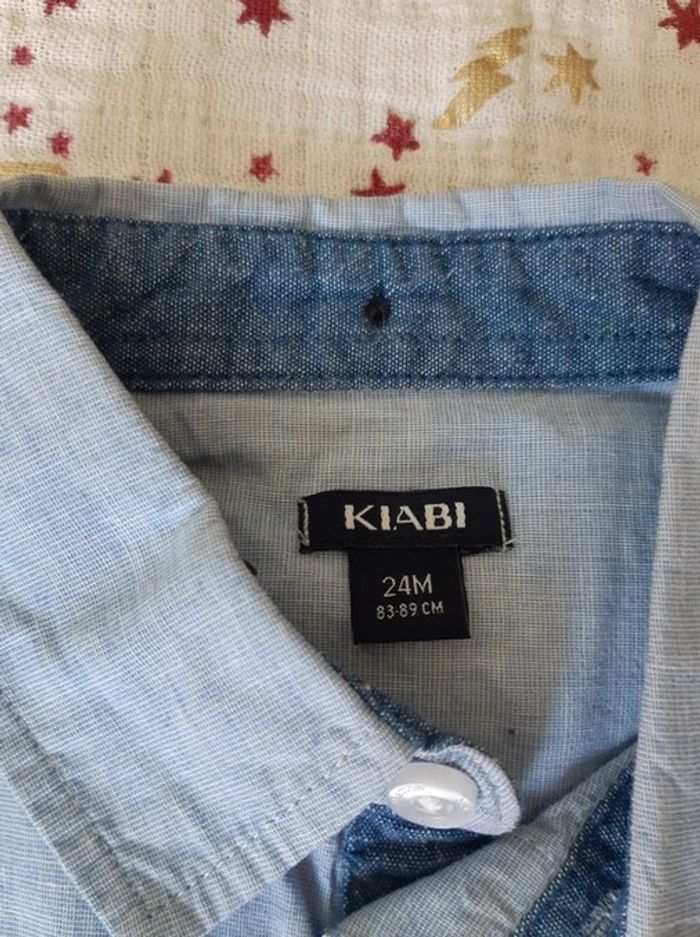 Lot 3 chemises ML 24 mois 2 ans 86cm - photo numéro 4