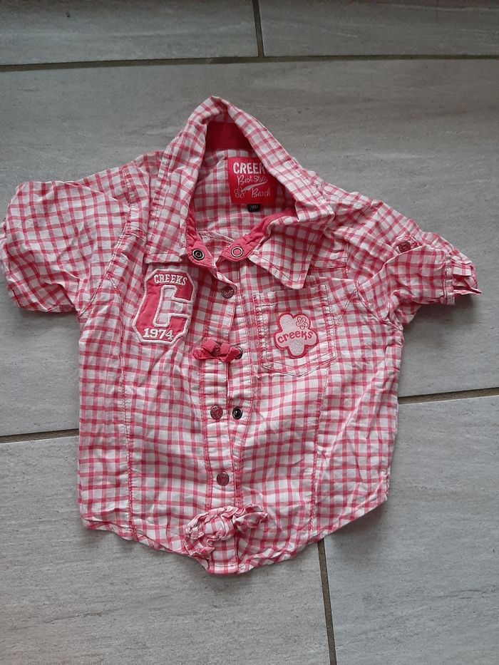 Chemise manches courtes