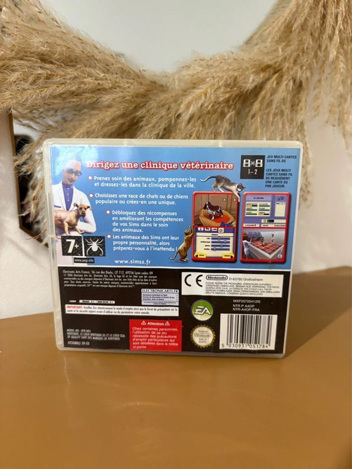 Jeux Nintendo DS - les sims 2 animaux & cie - en très bon état - photo numéro 2