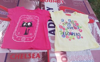 Lot de 2 tee-shirt manches courtes 3 ans