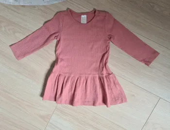 Robe manche longue H&M 9-12 mois