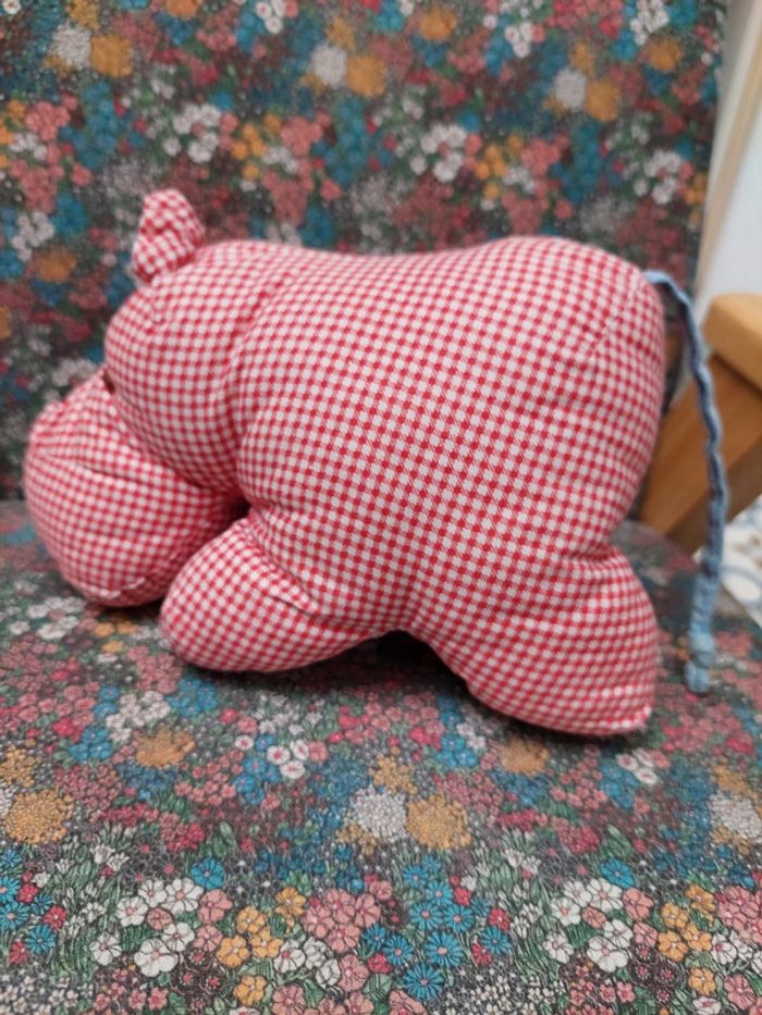 Peluche doudou hippopotame Prenatal - photo numéro 3