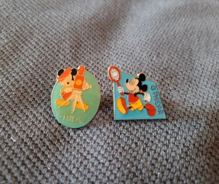 2 pins mickey disney phildar - photo numéro 2