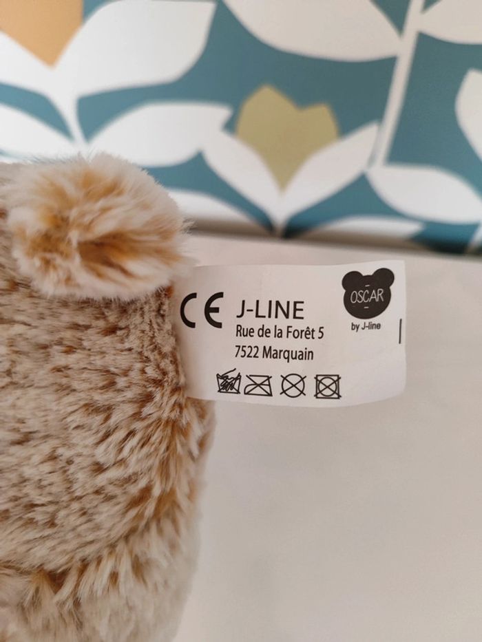 Peluche chien oscar jline - photo numéro 5