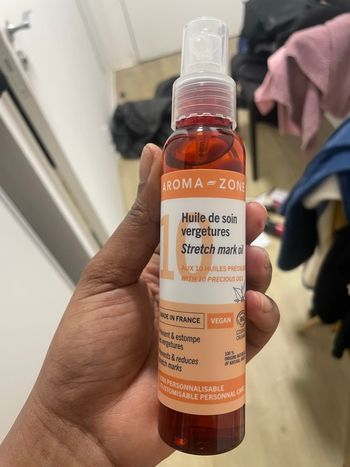 Huile de soin vergeture 