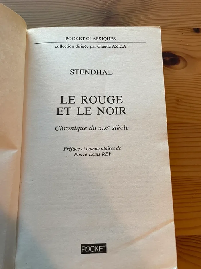 Le Rouge et le Noir de Stendhal Texte ingral - photo numéro 4