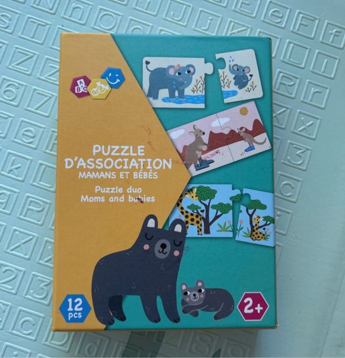 Puzzle association mamans et bébés