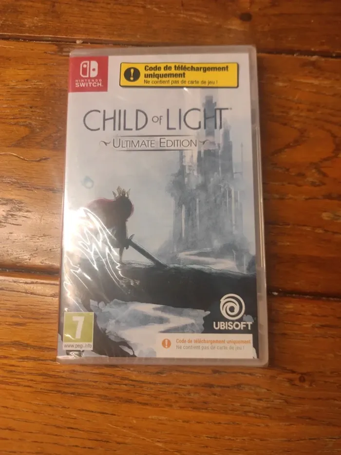 Jeu Nintendo Switch child of light ultimate édition neuf