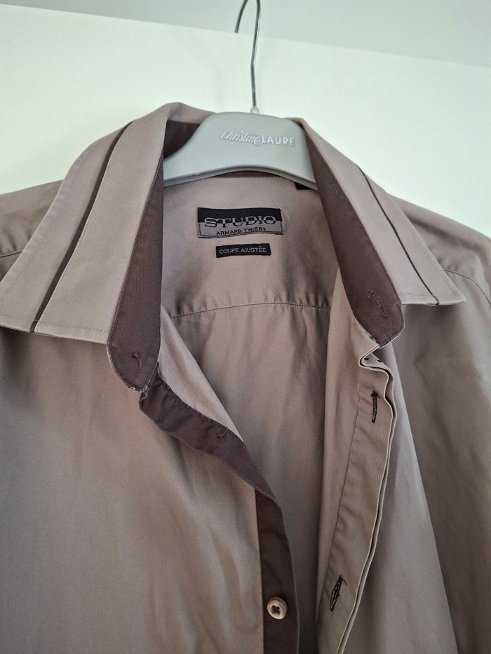 Chemise homme 2 tons - photo numéro 2