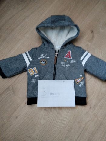 Veste/gilet polaire taille 3 mois