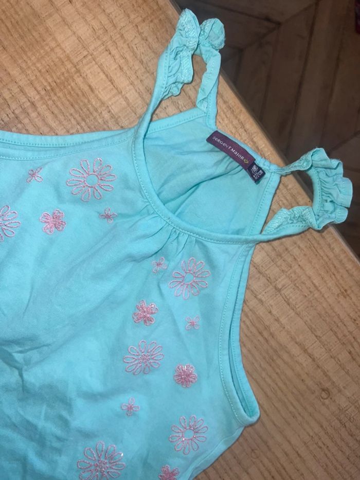 Ensemble été sergent major 7 8 ans pantalon débardeur pantalon sac à main neuf barrette à cheveux - photo numéro 8