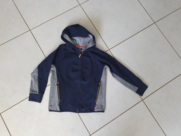 Veste zippée garçon okaidi 10 ans v1 - photo numéro 2