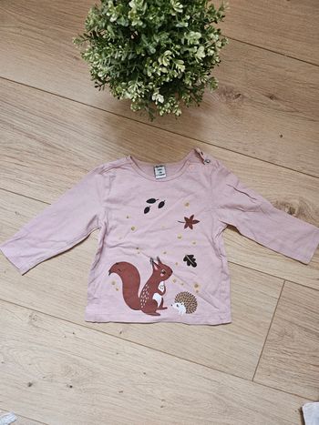 Tee shirt rose 6 à 9 mois Dopodopo 🌸