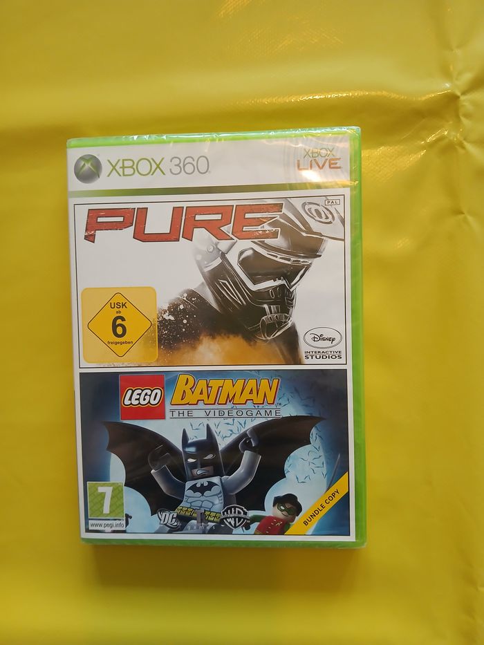 2 jeu video en 1 XBOX360 live (pure disney,batman lego ) - photo numéro 2
