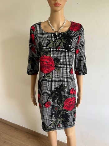 Robe imprimée à manches courtes Rinascimento taille M TBE