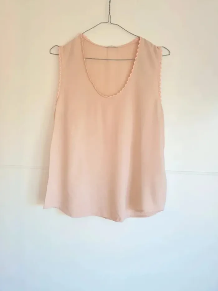 Débardeur Ikks femme rose poudré ultra respirant taille 34