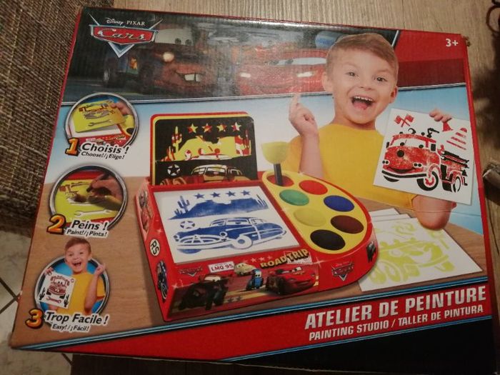 Atelier de peinture disney cars - photo numéro 2
