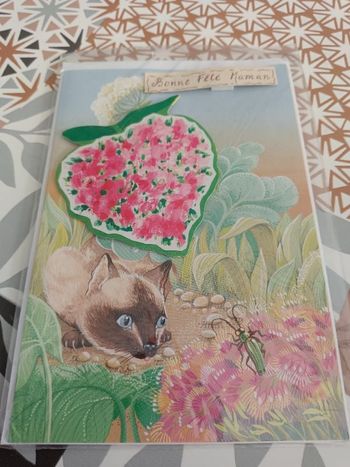 Carte bonne fête maman