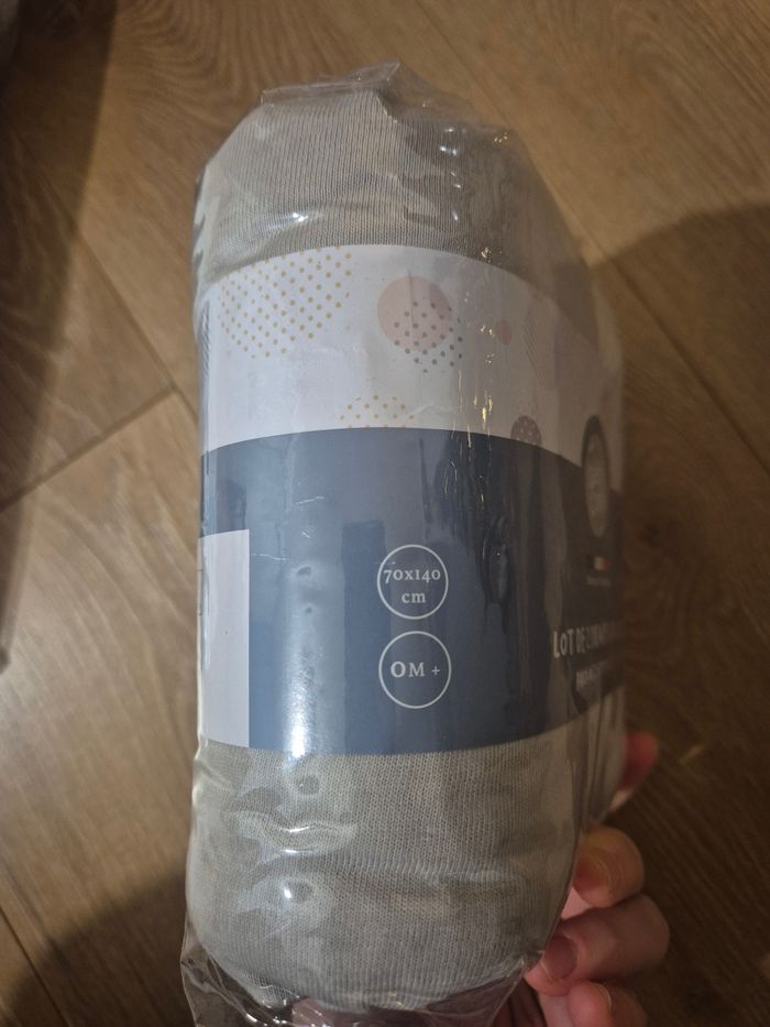 Lot draps housses 70x140 - photo numéro 3