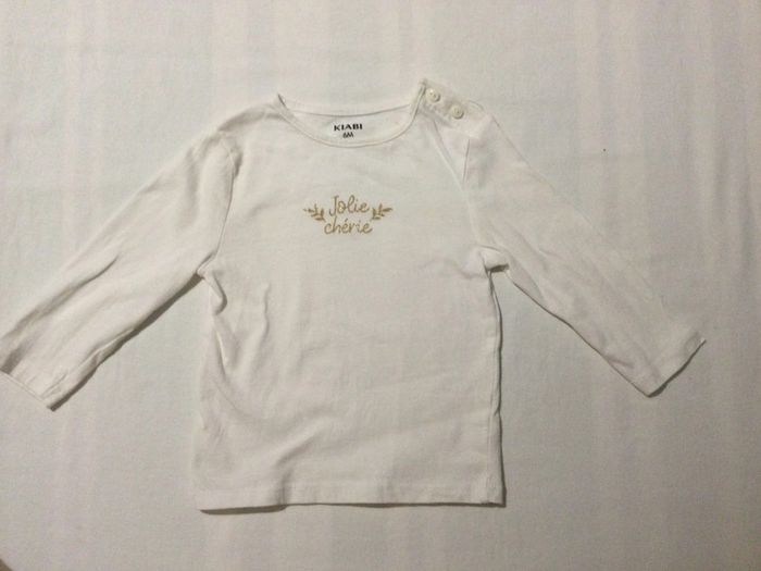 T-shirt manches longues 6 mois