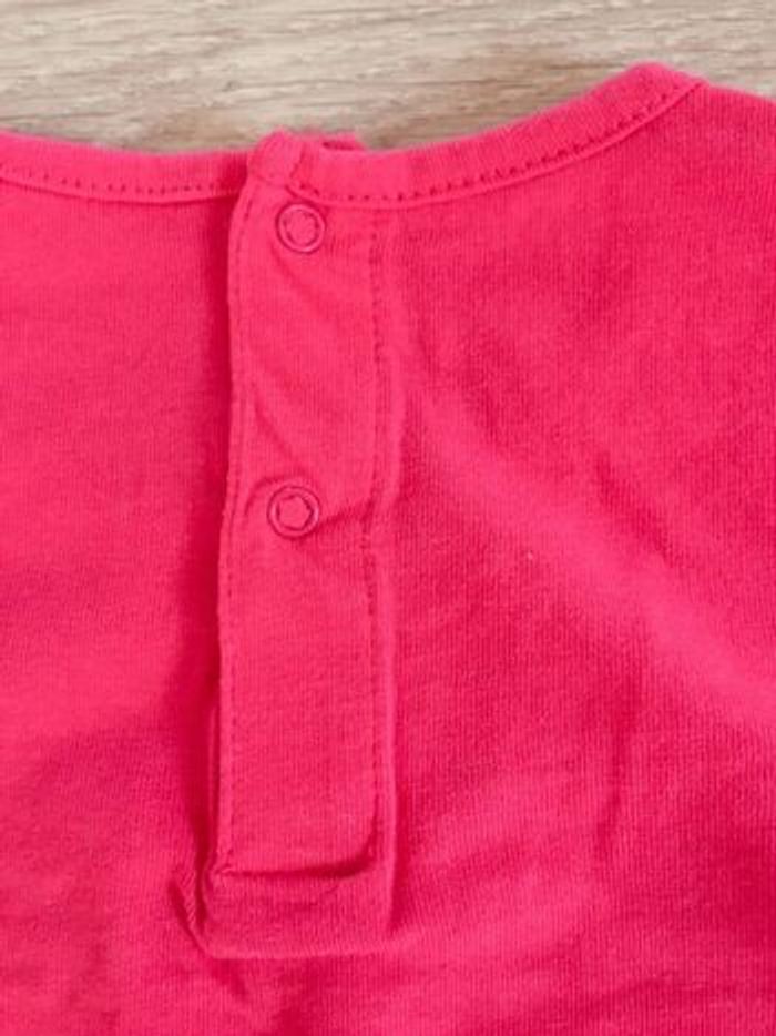 Tee-shirt à manches longues bébé fille 12 mois - photo numéro 6