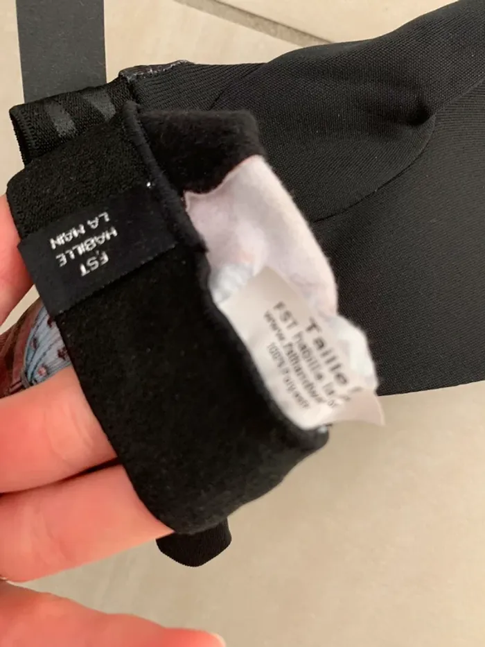 Paire de gants Fst Grenoble taille S gantier français - photo numéro 4