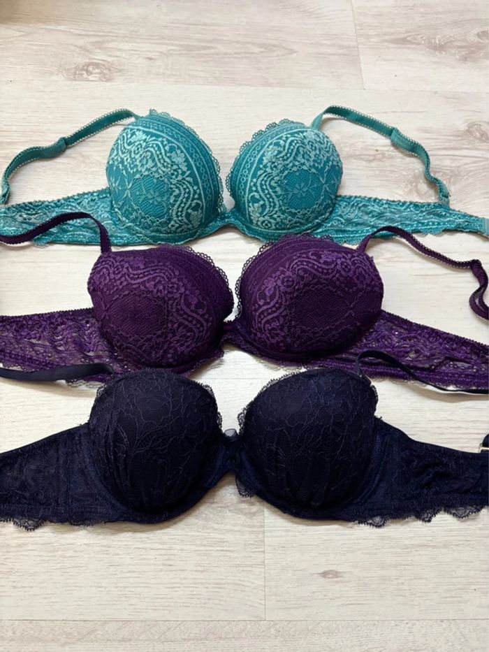 Lot 3 Soutiens-Gorge Etam / H&M 85-90 B