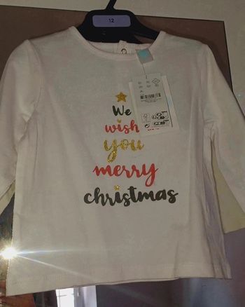 Pull neuf avec étiquette TEX 12 mois