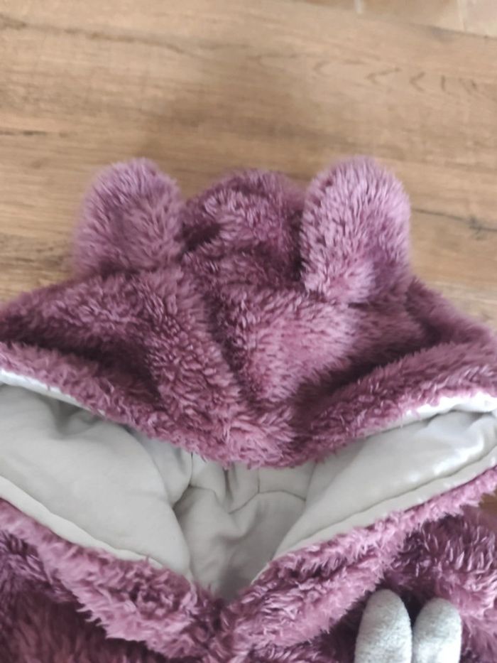 Combinaison avec capuche bébé 68cm 6/9 mois - photo numéro 6