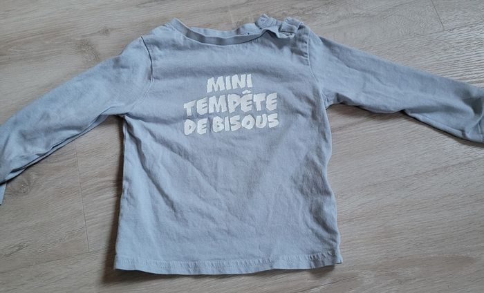 T shirt manches longues 24 mois