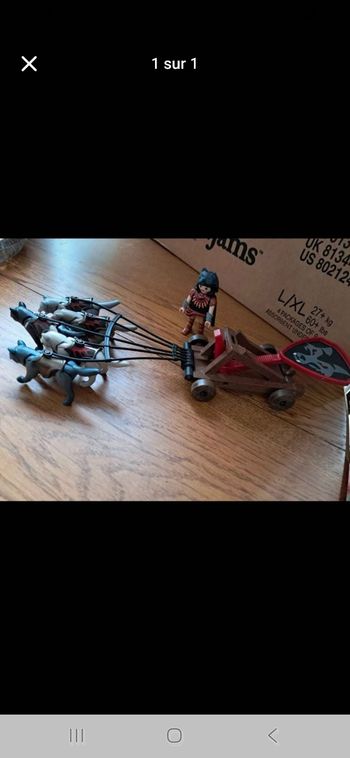 Playmobil dresseur de loup