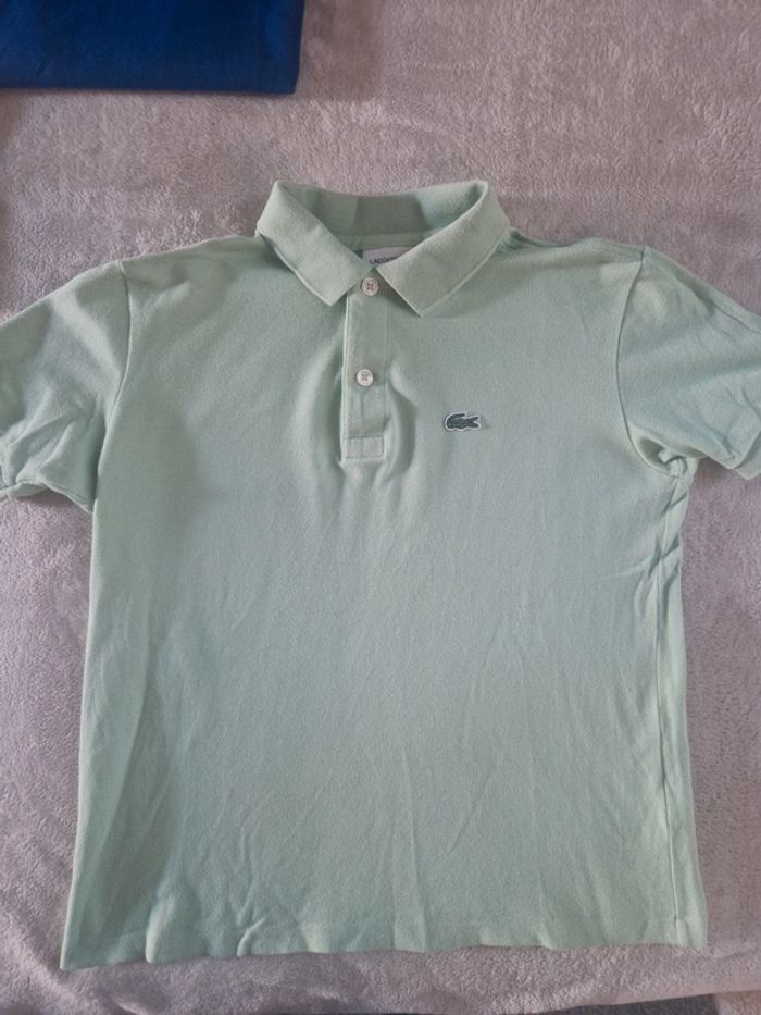 Lot 5 polos garçon 12ans Lacoste - photo numéro 8