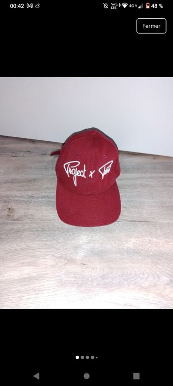 Casquette project x paris 