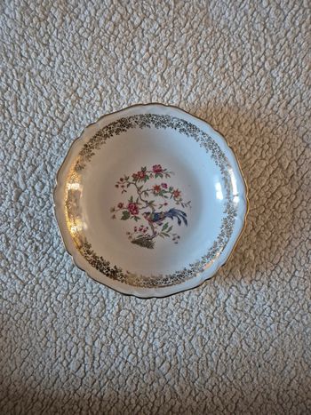 Plat de service porcelaine